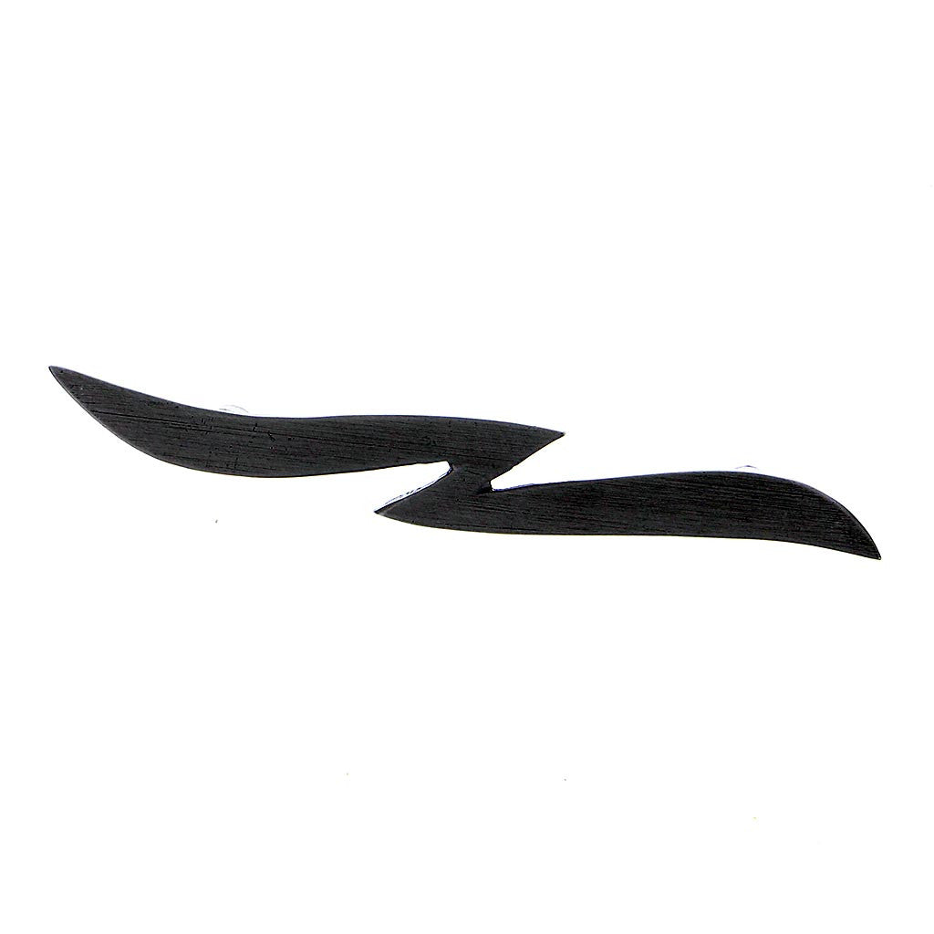 Hawk Hill 431CC: 5-1/8" cc Kinky Cabinet Pull - Charcoal