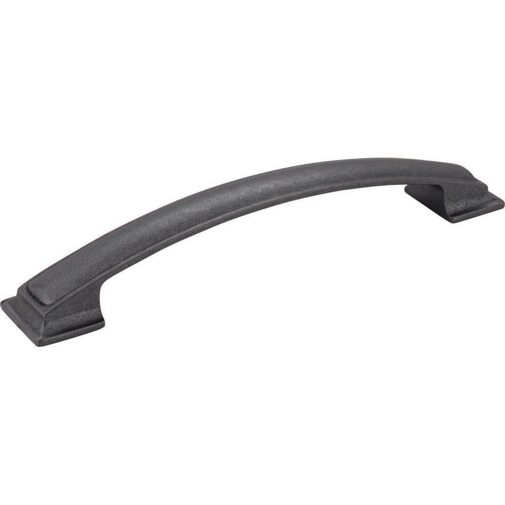 Jeffrey Alexander 435-160DACM: 160mm cc Annadale Arch Bar Cabinet Pull - Gun Metal
