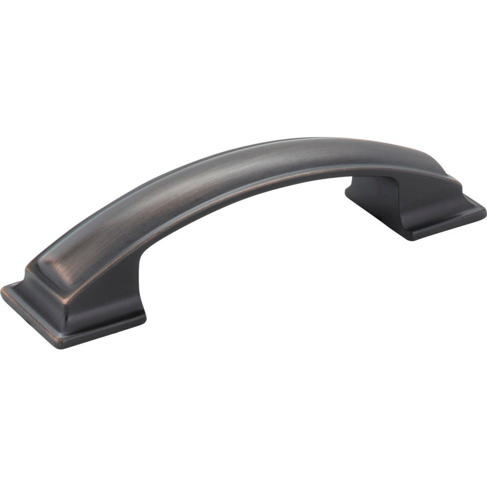 Jeffrey Alexander 435-96DBAC: 96mm cc Annadale Arch Bar Cabinet Pull - Brushed Oil Rubbed Bronze