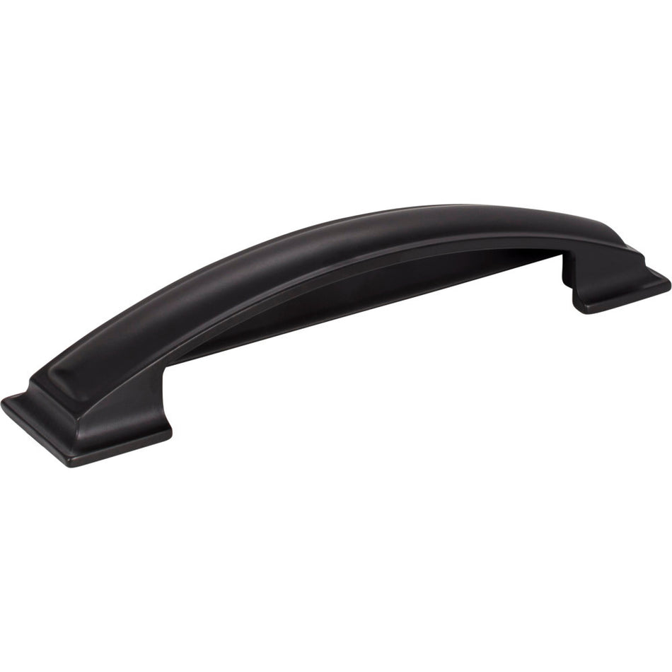 Jeffrey Alexander 436-128MB: 128mm cc Annadale Cup Cabinet Pull - Matte Black
