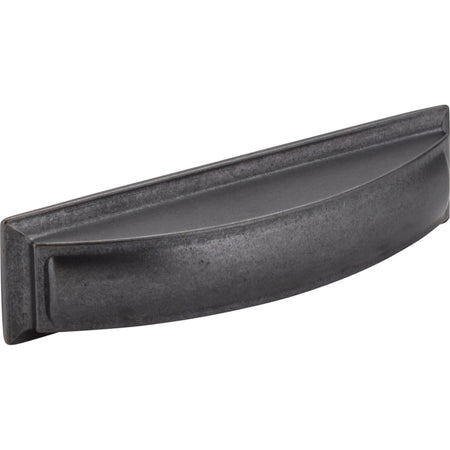Jeffrey Alexander 436-96DACM: 96mm cc Annadale Cup Cabinet Pull - Gun Metal