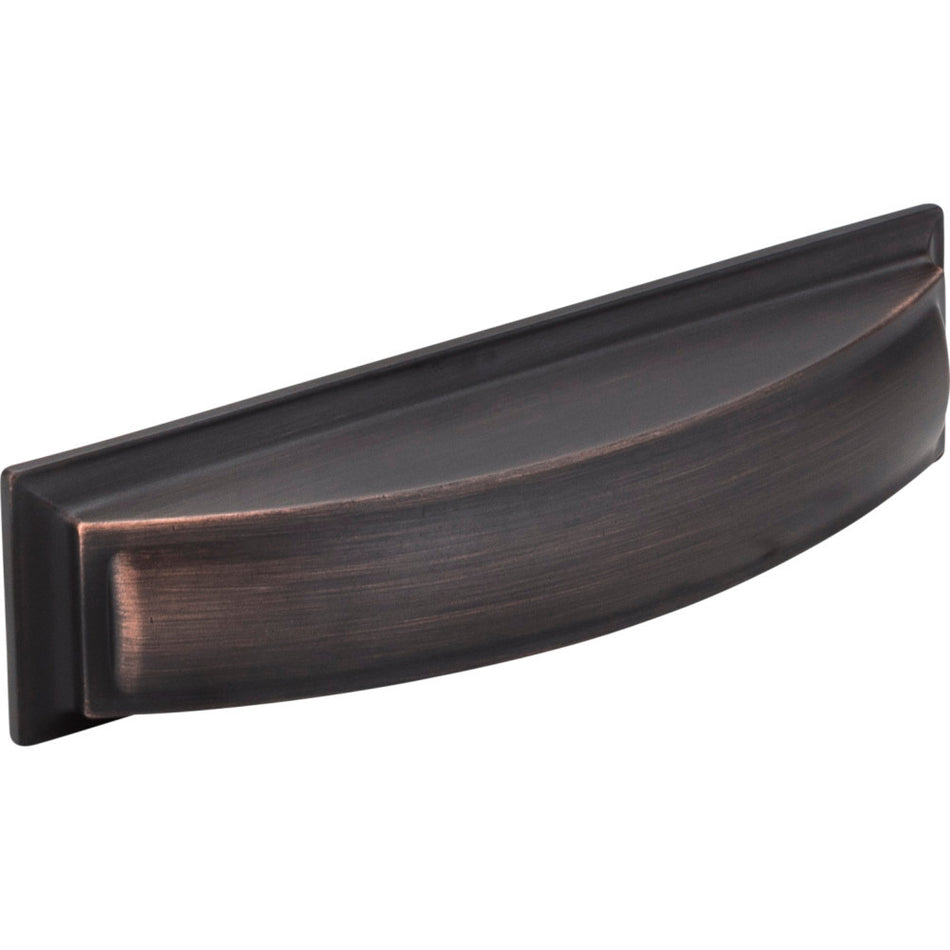 Jeffrey Alexander 436-96DBAC: 96mm cc Annadale Cup Cabinet Pull - Brushed Oil Rubbed Bronze