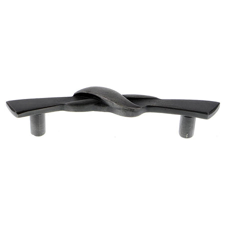 Hawk Hill 437BL: 5-1/2" cc Entwined Cabinet Pull - Black