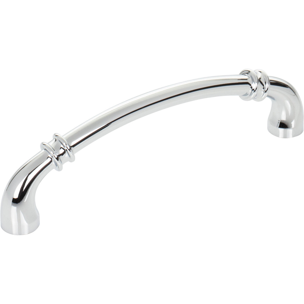 Jeffrey Alexander 445-128PC: 128mm cc Marie Cabinet Pull - Polished Chrome
