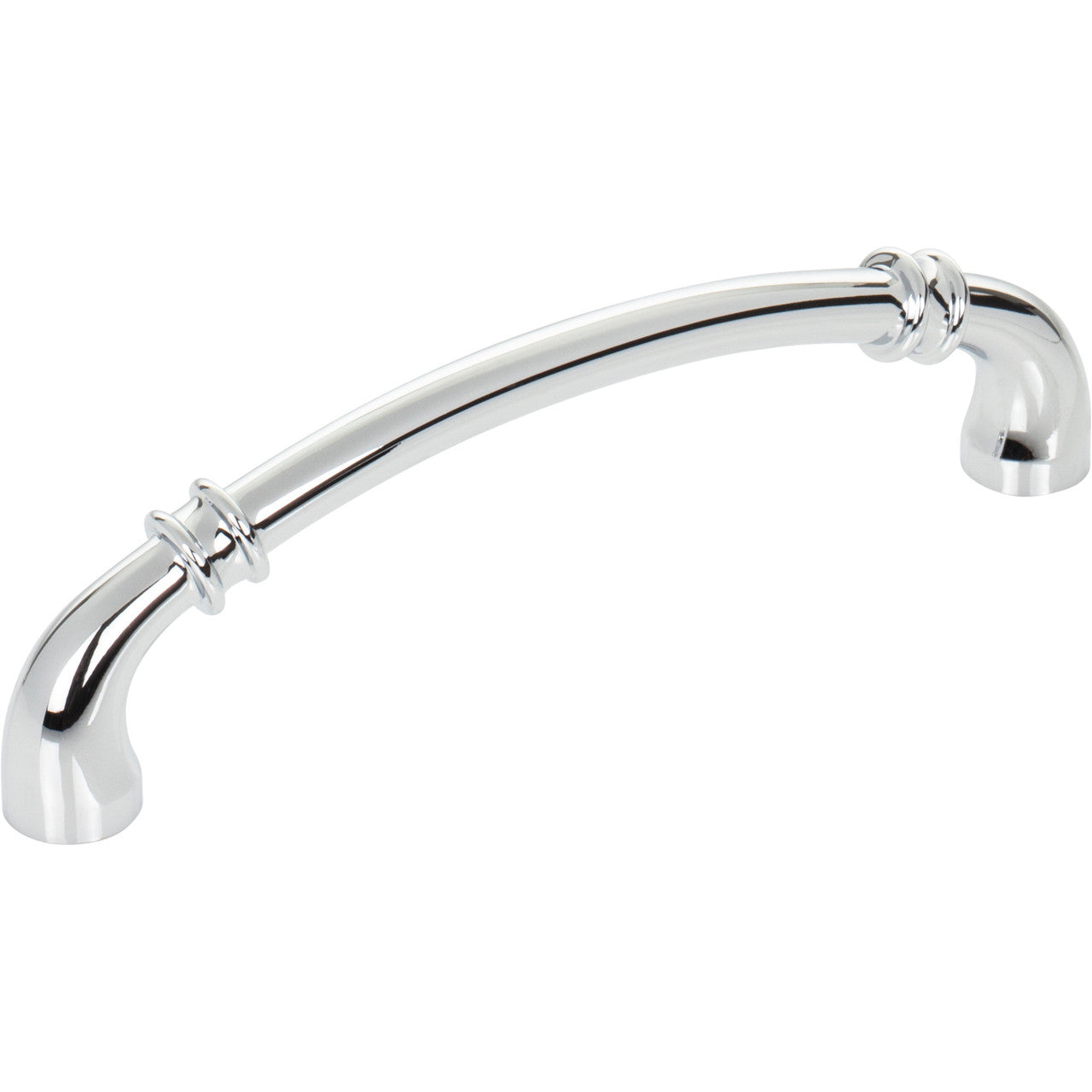 Jeffrey Alexander 445-128PC: 128mm cc Marie Cabinet Pull - Polished Chrome