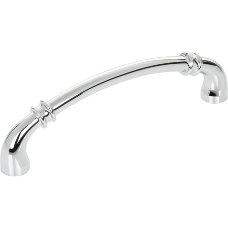 Jeffrey Alexander 445-128PC: 128mm cc Marie Cabinet Pull - Polished Chrome