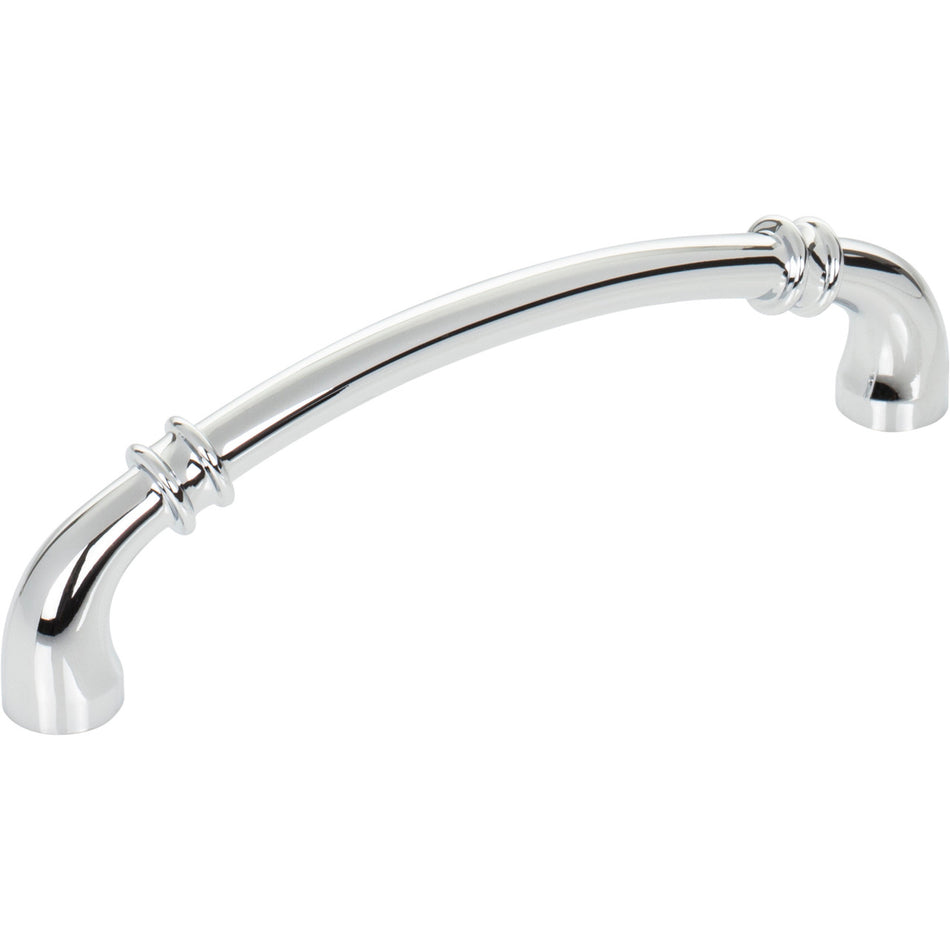 Jeffrey Alexander 445-128PC: 128mm cc Marie Cabinet Pull - Polished Chrome