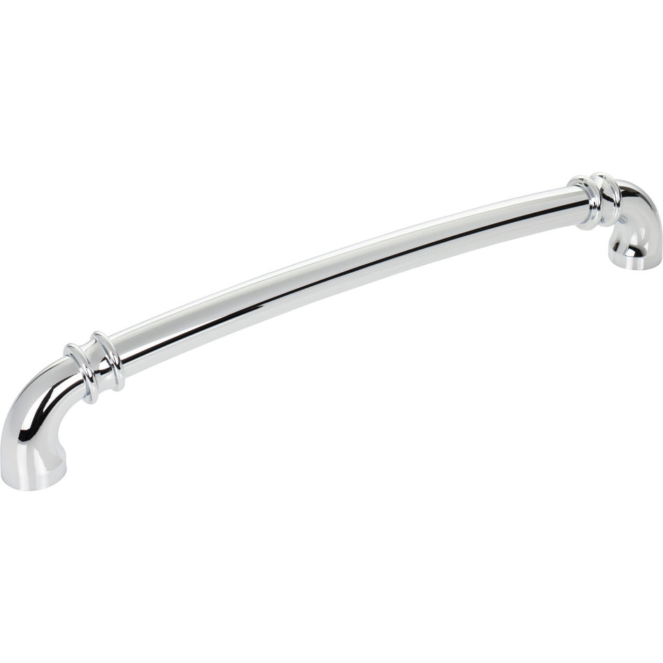 Jeffrey Alexander 445-12PC: 12" cc Marie Appliance Pull - Polished Chrome