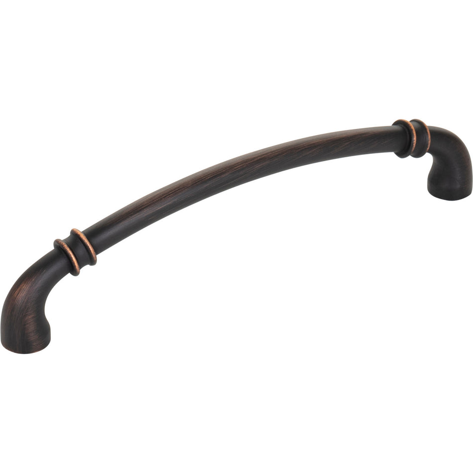Jeffrey Alexander 445-160DBAC: 160mm cc Marie Cabinet Pull - Oil Rubbed Bronze