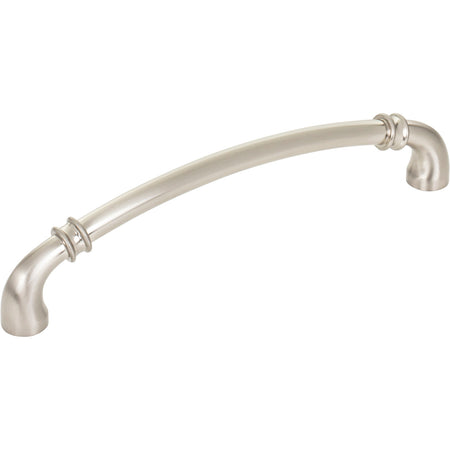 Jeffrey Alexander 445-160SN: 160mm cc Marie Cabinet Pull - Satin Nickel