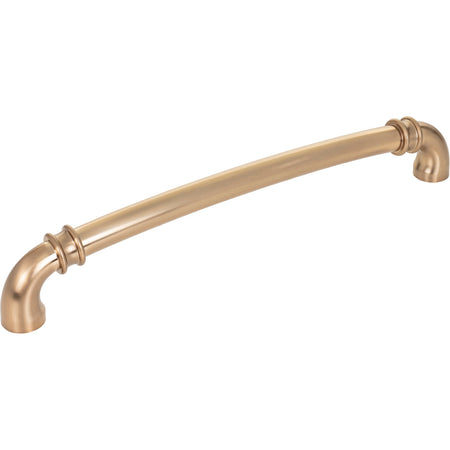 Jeffrey Alexander 445-18SBZ: 18" cc Marie Appliance Pull - Satin Bronze