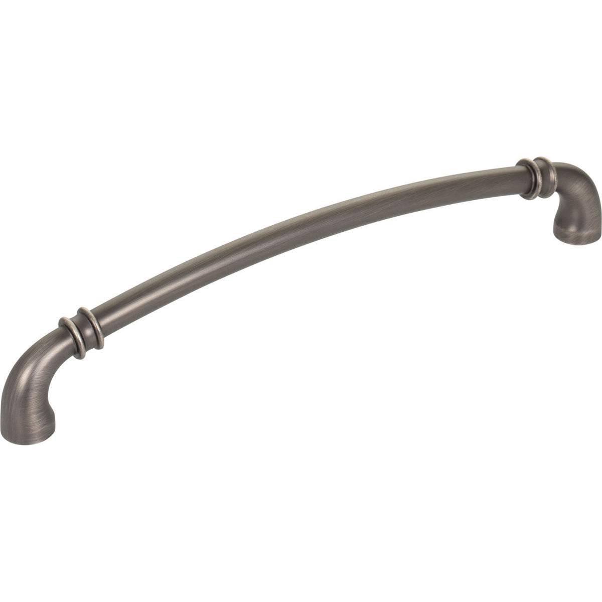 Jeffrey Alexander 445-192BNBDL: 192mm cc Marie Cabinet Pull - Brushed Pewter