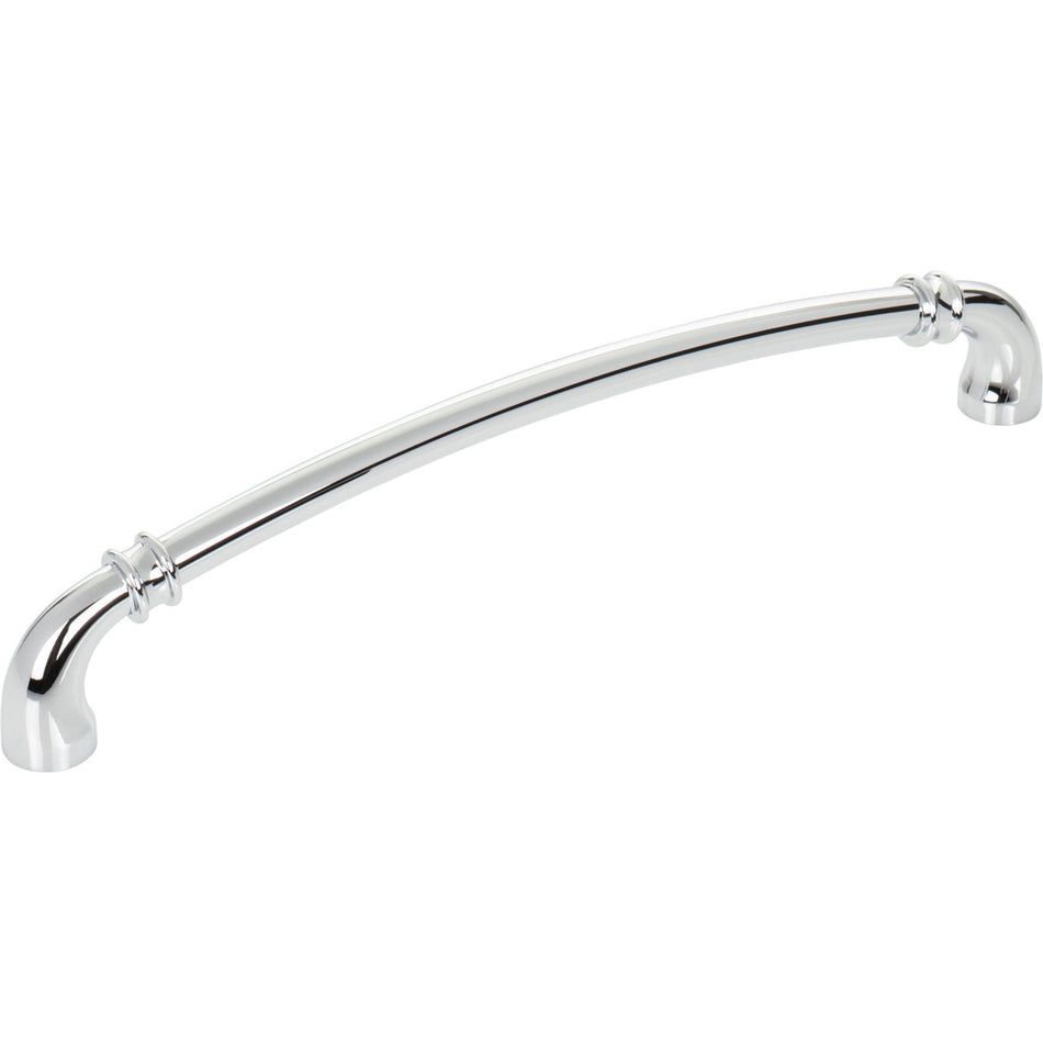 Jeffrey Alexander 445-192PC: 192mm cc Marie Cabinet Pull - Polished Chrome