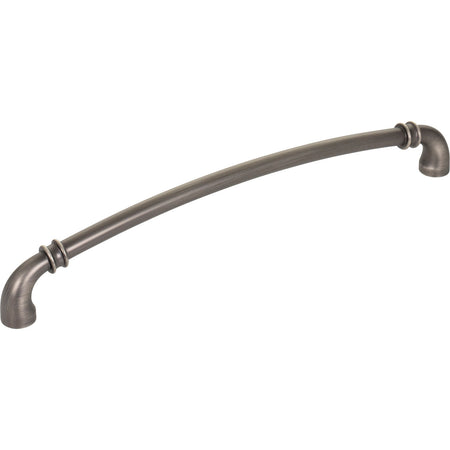 Jeffrey Alexander 445-224BNBDL: 224mm cc Marie Cabinet Pull - Brushed Pewter
