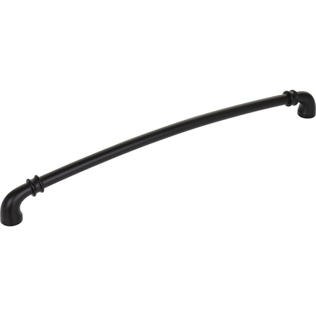 Jeffrey Alexander 445-305MB: 305mm cc Marie Cabinet Pull - Matte Black