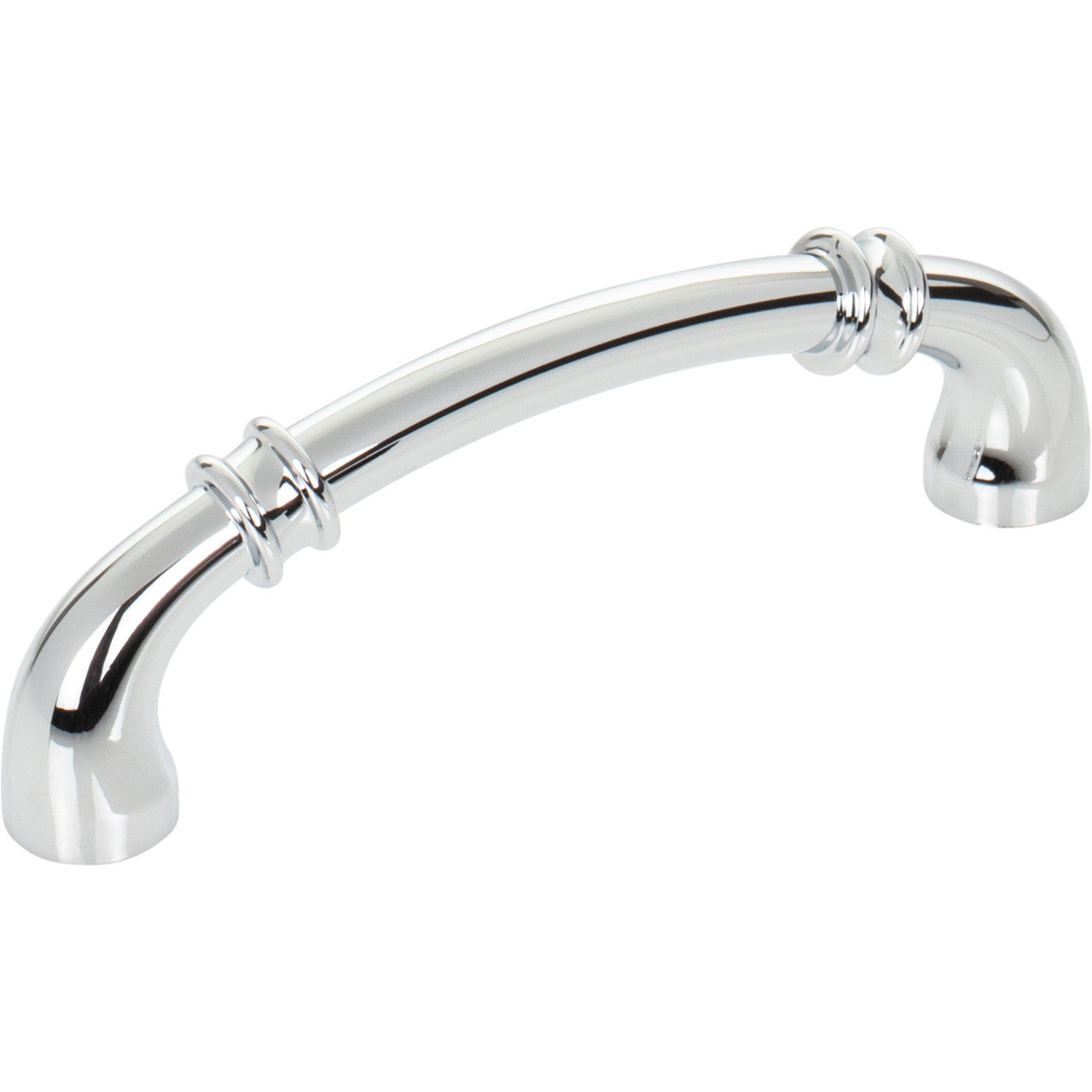 Jeffrey Alexander 445-96PC: 96mm cc Marie Cabinet Pull - Polished Chrome