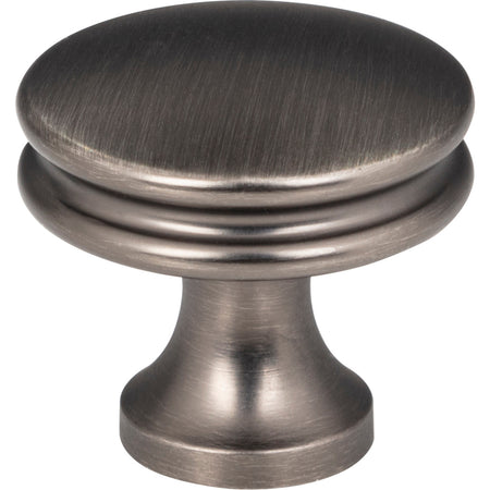 Jeffrey Alexander 445BNBDL: 1-1/4" Marie Cabinet Knob - Brushed Pewter