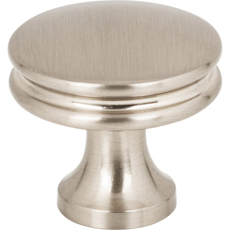 Jeffrey Alexander 445SN: 1-1/4" Marie Cabinet Knob - Satin Nickel