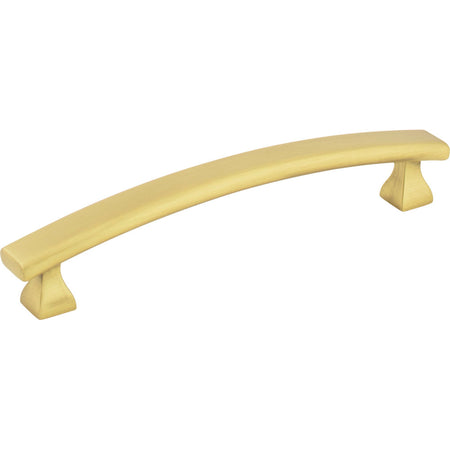 Elements 449-128BG: 128 mm cc Hadly Arch Bar Cabinet Pull - Brushed Gold