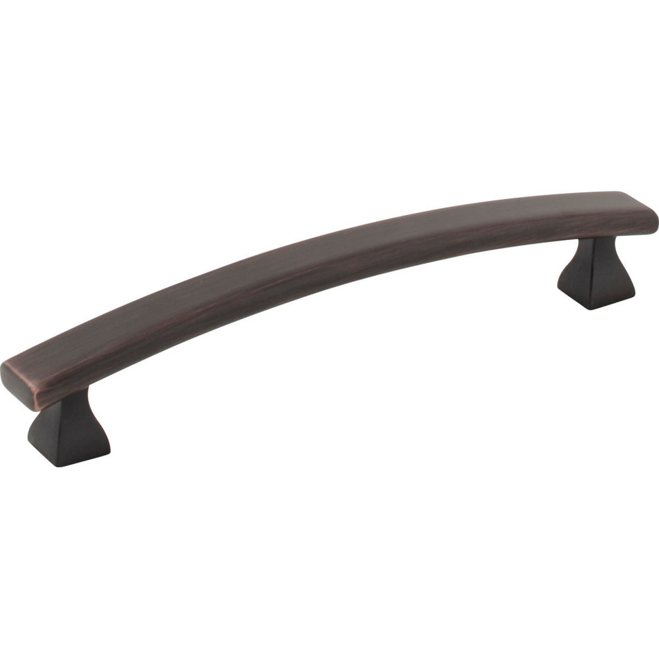 Elements 449-128DBAC: 128 mm cc Hadly Arch Bar Cabinet Pull - Brushed Oil Rubbed Bronze