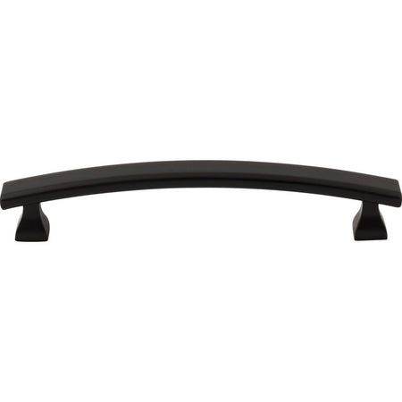 Elements 449-128MB: 128 mm cc Hadly Arch Bar Cabinet Pull - Matte Black