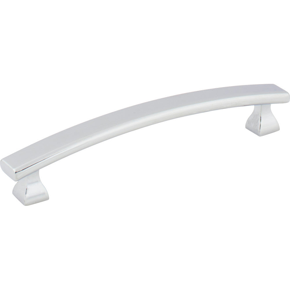 Elements 449-128PC: 128 mm cc Hadly Arch Bar Cabinet Pull - Polished Chrome
