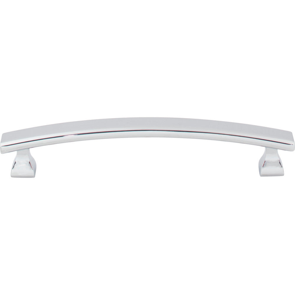 Elements 449-128PC: 128 mm cc Hadly Arch Bar Cabinet Pull - Polished Chrome