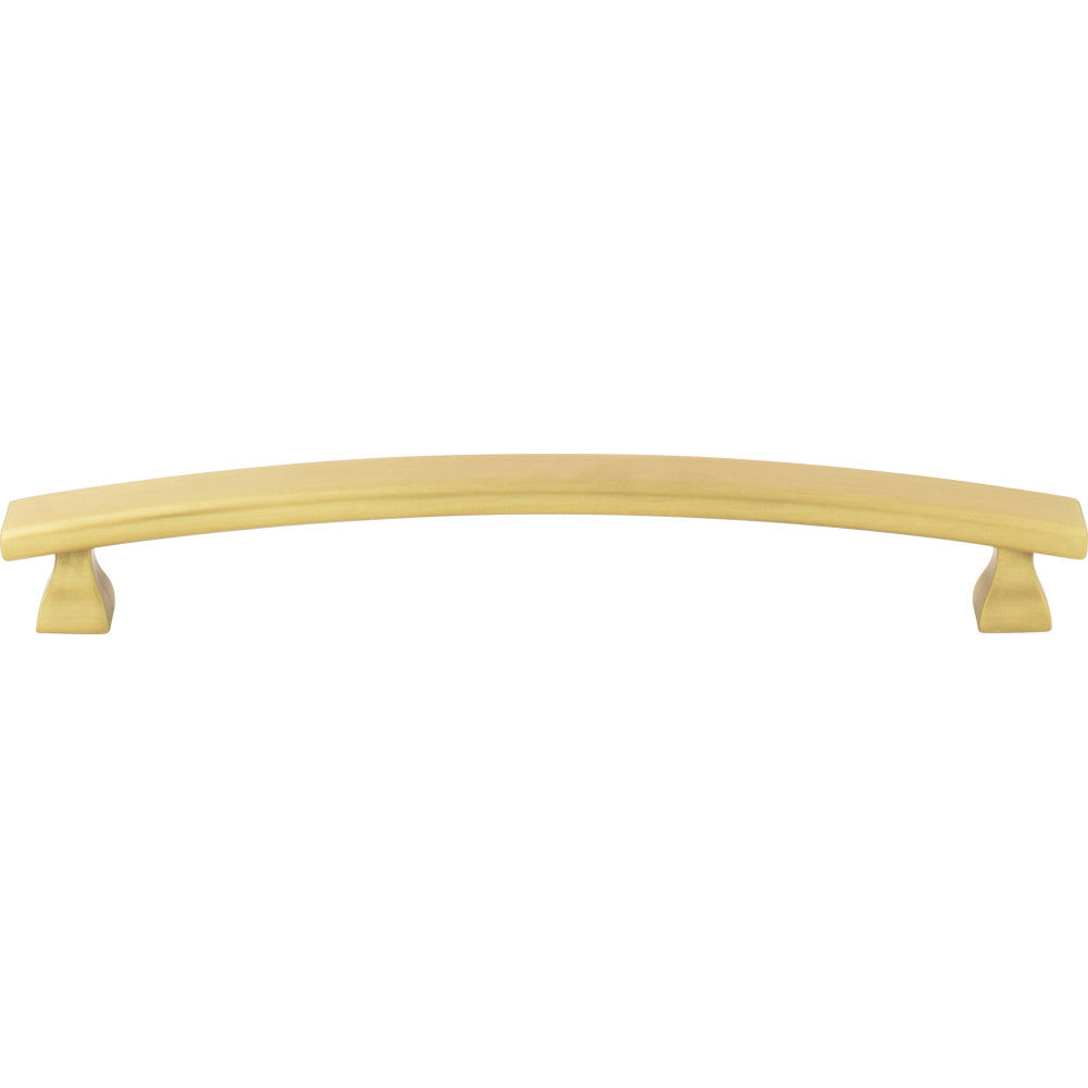 Elements 449-160BG: 160 mm cc Hadly Arch Bar Cabinet Pull - Brushed Gold