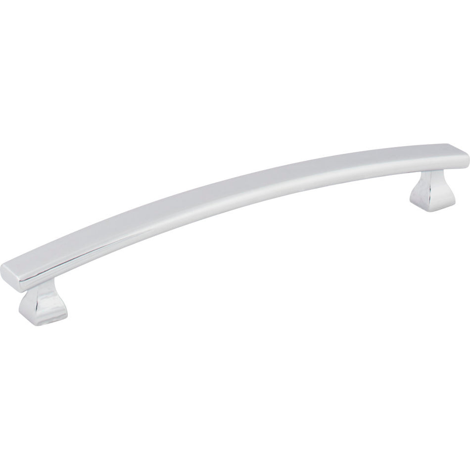 Elements 449-160PC: 160 mm cc Hadly Arch Bar Cabinet Pull - Polished Chrome