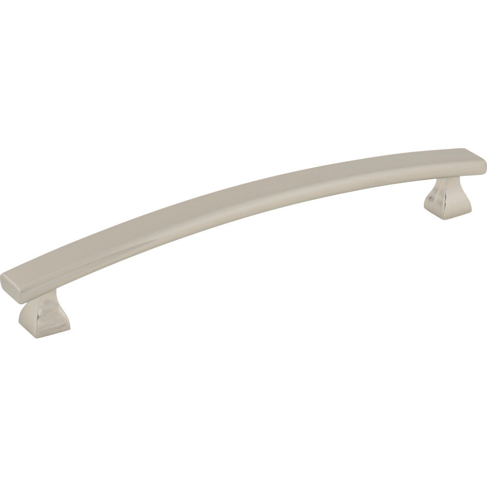 Elements 449-160SN: 160 mm cc Hadly Arch Bar Cabinet Pull - Satin Nickel
