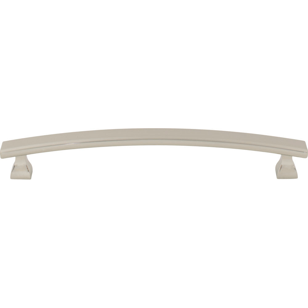 Elements 449-160SN: 160 mm cc Hadly Arch Bar Cabinet Pull - Satin Nickel