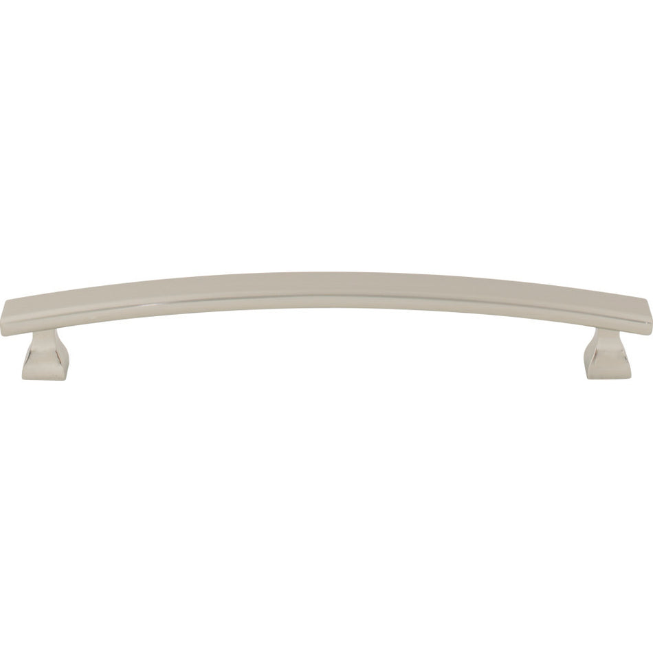 Elements 449-160SN: 160 mm cc Hadly Arch Bar Cabinet Pull - Satin Nickel