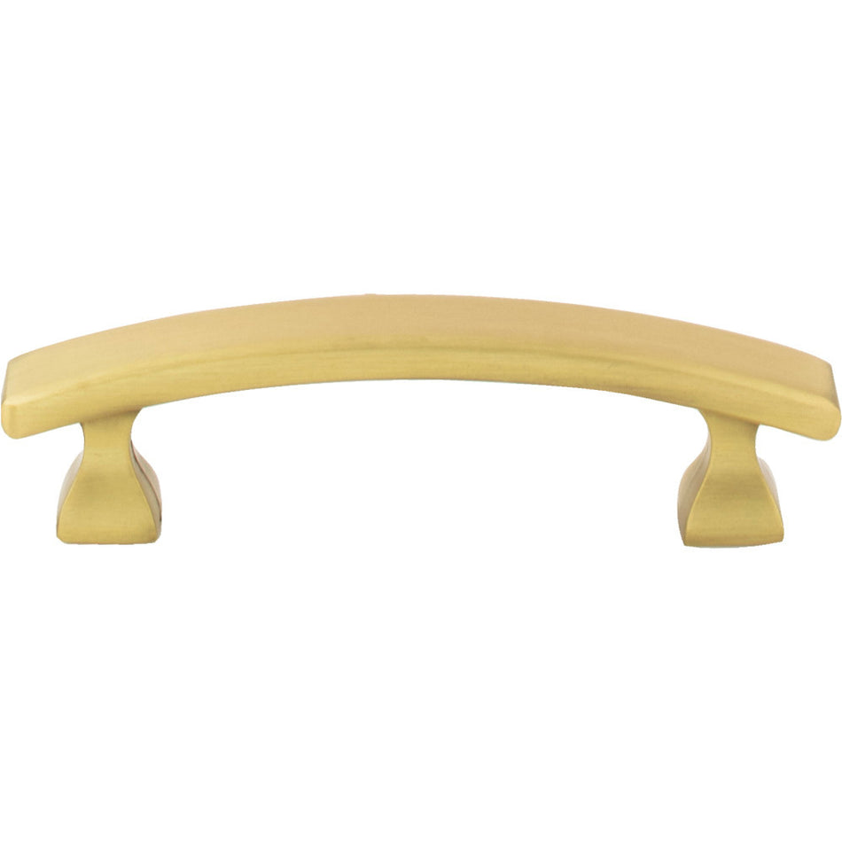 Elements 449-3BG: 3" cc Hadly Arch Bar Cabinet Pull - Brushed Gold