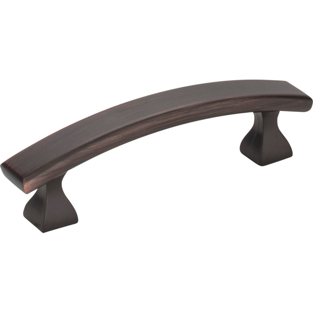 Elements 449-3DBAC: 3" cc Hadly Arch Bar Cabinet Pull - Brushed Oil Rubbed Bronze