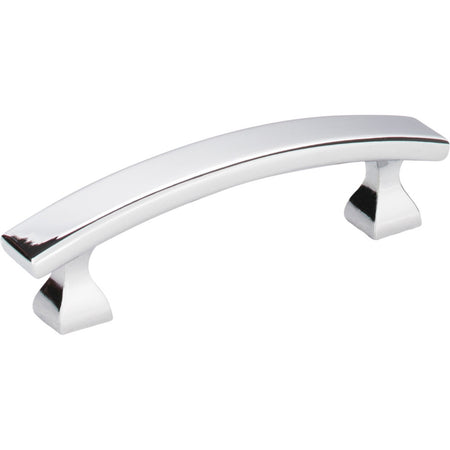 Elements 449-3PC: 3" cc Hadly Arch Bar Cabinet Pull - Polished Chrome