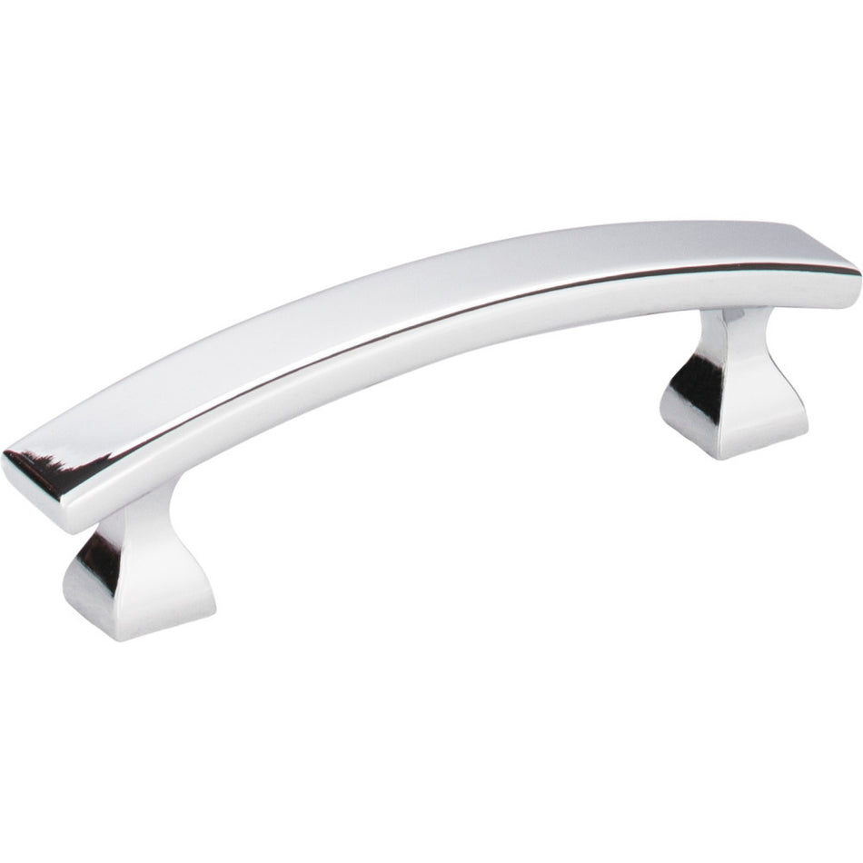 Elements 449-3PC: 3" cc Hadly Arch Bar Cabinet Pull - Polished Chrome