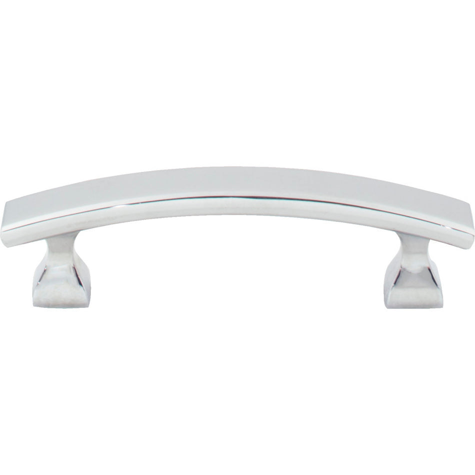 Elements 449-3PC: 3" cc Hadly Arch Bar Cabinet Pull - Polished Chrome