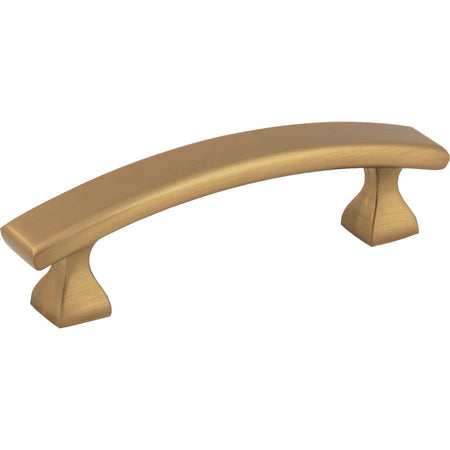 Elements 449-3SBZ: 3" cc Hadly Arch Bar Cabinet Pull - Satin Bronze
