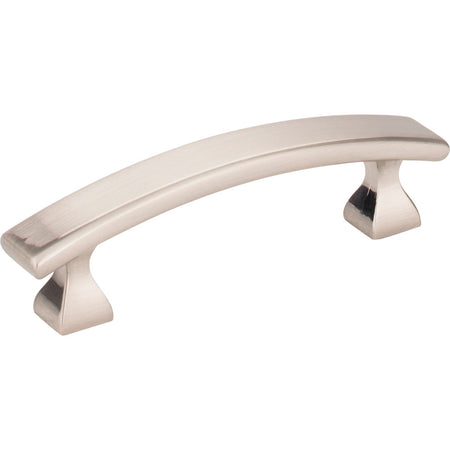 Elements 449-3SN: 3" cc Hadly Arch Bar Cabinet Pull - Satin Nickel