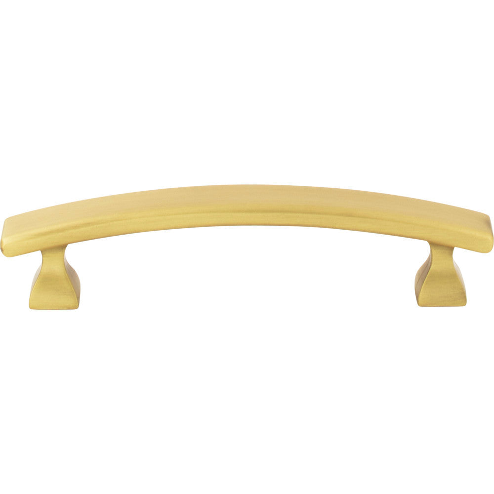 Elements 449-96BG: 96 mm cc Hadly Arch Bar Cabinet Pull - Brushed Gold