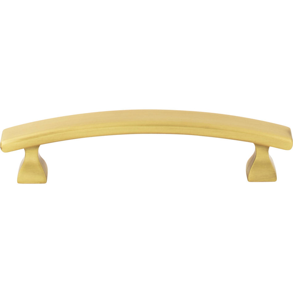 Elements 449-96BG: 96 mm cc Hadly Arch Bar Cabinet Pull - Brushed Gold