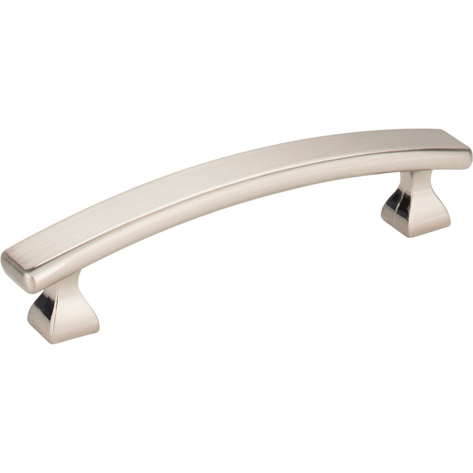 Elements 449-96SN: 96 mm cc Hadly Arch Bar Cabinet Pull - Satin Nickel