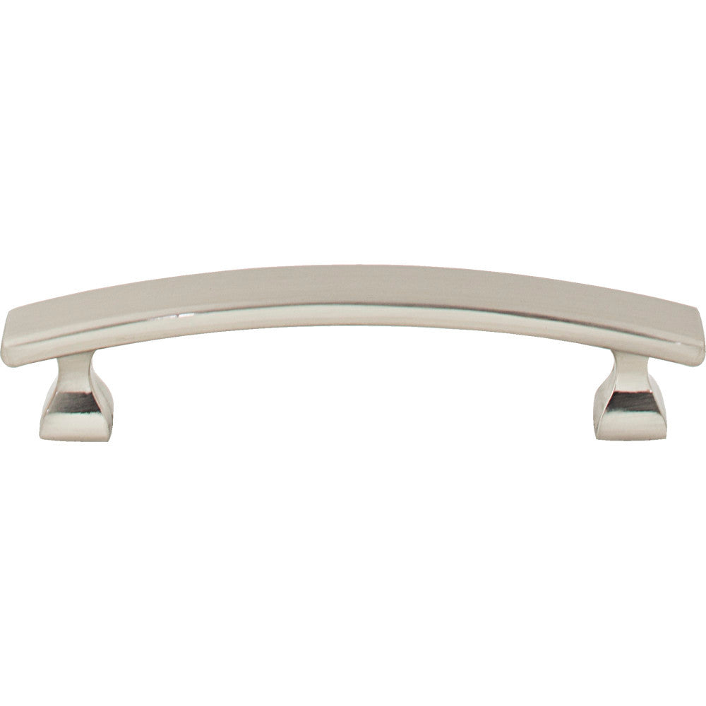 Elements 449-96SN: 96 mm cc Hadly Arch Bar Cabinet Pull - Satin Nickel