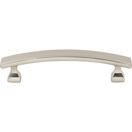 Elements 449-96SN: 96 mm cc Hadly Arch Bar Cabinet Pull - Satin Nickel