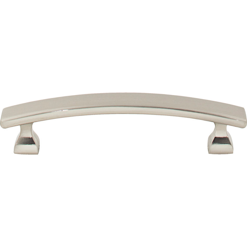 Elements 449-96SN: 96 mm cc Hadly Arch Bar Cabinet Pull - Satin Nickel