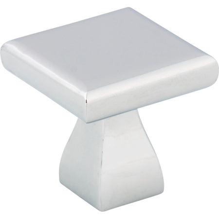 Elements 449PC: 1" Hadly Square Cabinet Knob - Polished Chrome