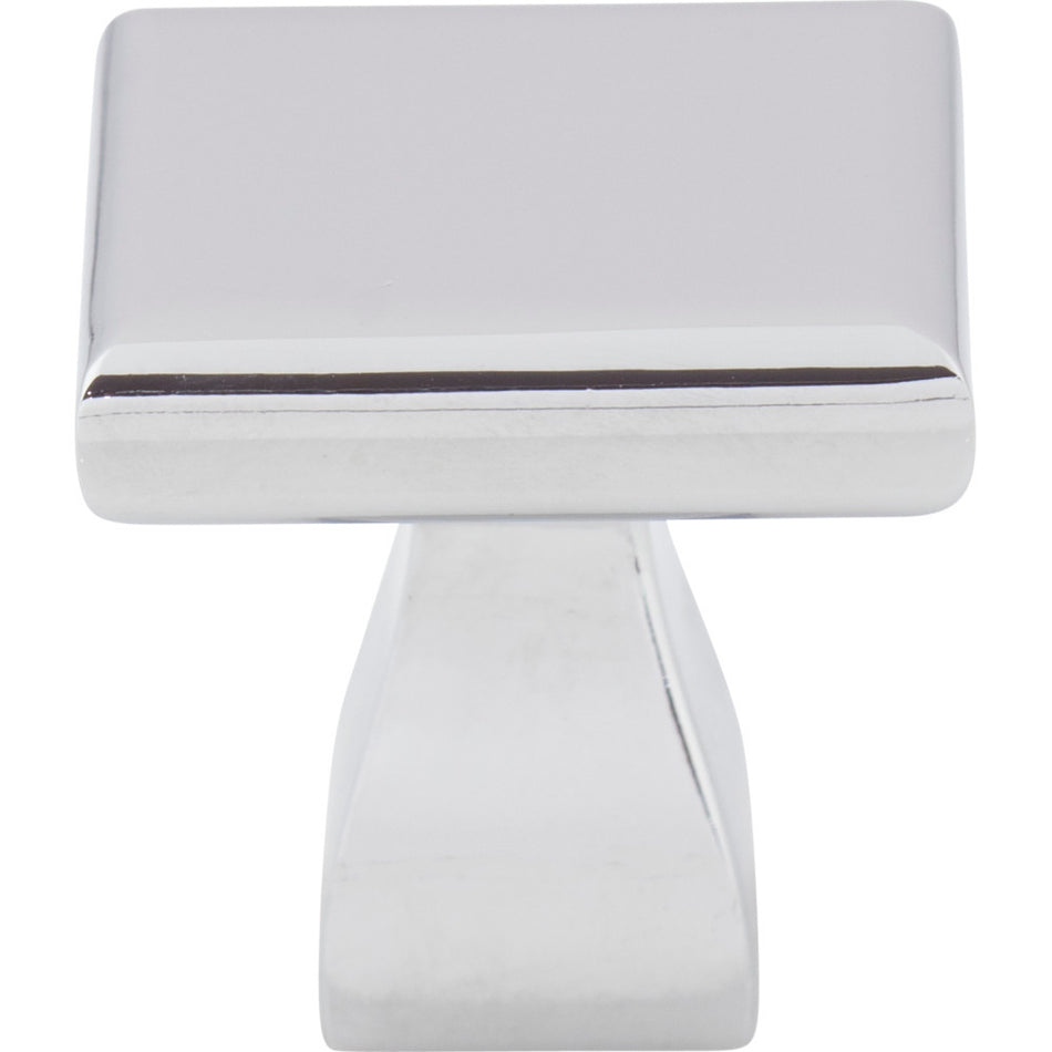 Elements 449PC: 1" Hadly Square Cabinet Knob - Polished Chrome