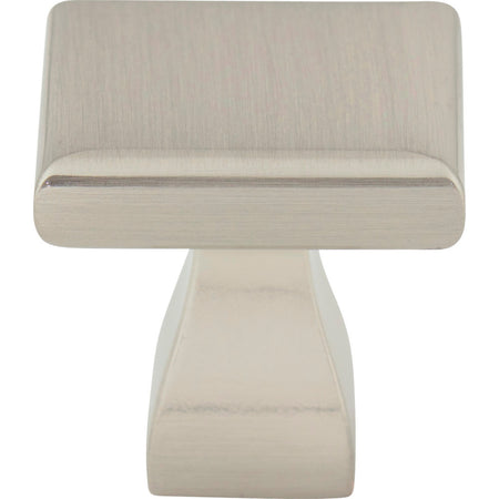 Elements 449SN: 1" Hadly Square Cabinet Knob - Satin Nickel