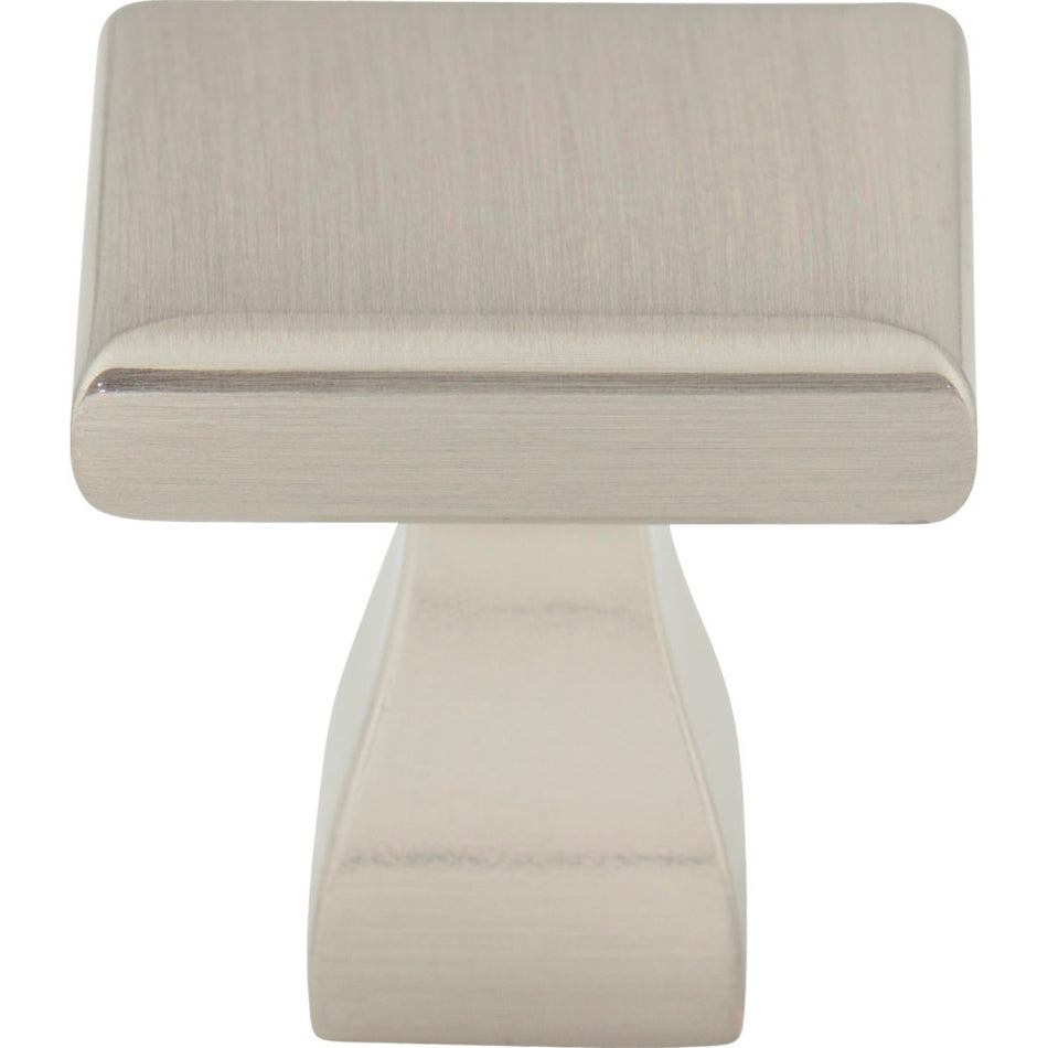 Elements 449SN: 1" Hadly Square Cabinet Knob - Satin Nickel