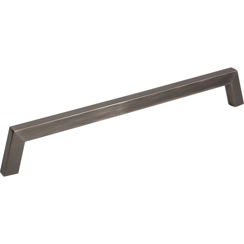 Jeffrey Alexander 566-12BNBDL: 12" cc Ivan Appliance Pull - Brushed Pewter